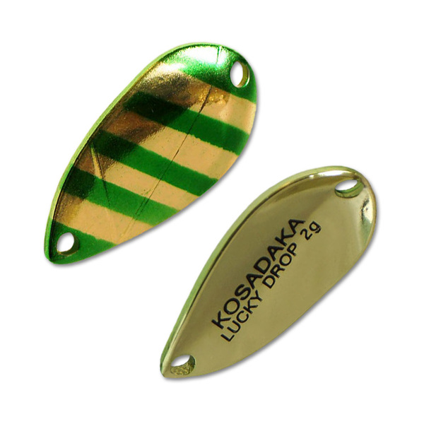 Колеблющаяся блесна Kosadaka Trout Police Lucky Drop 23мм 2гр H49