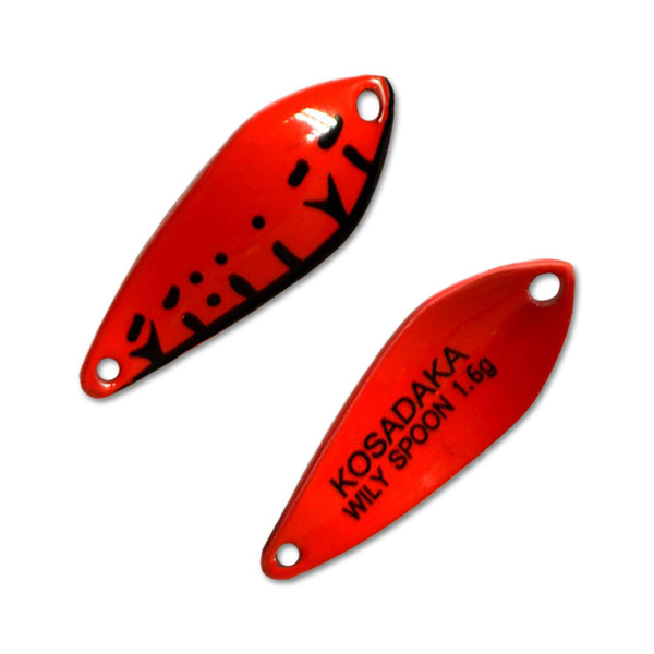 Колеблющаяся блесна Kosadaka Trout Police Wily Spoon 27мм 1.6гр C73