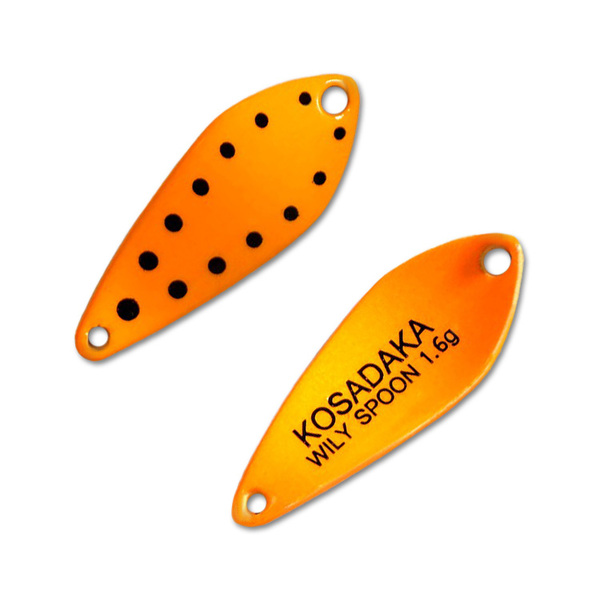 Колеблющаяся блесна Kosadaka Trout Police Wily Spoon 27мм 1.6гр D77