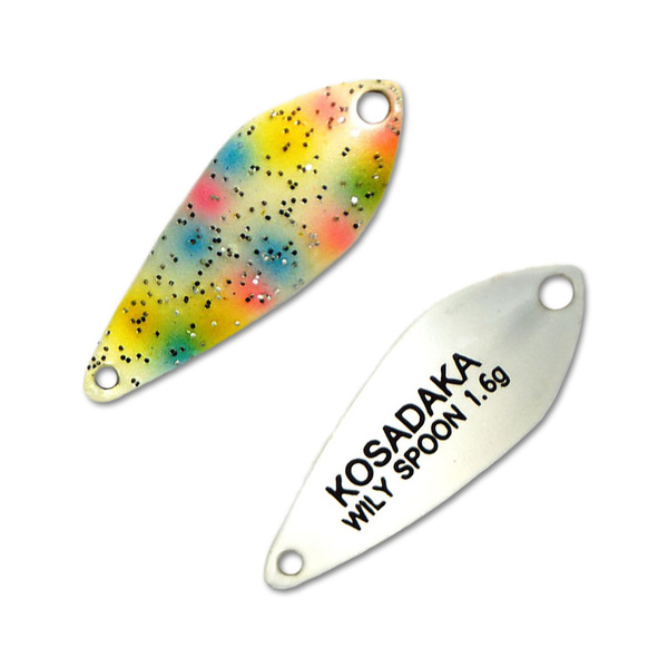 Колеблющаяся блесна Kosadaka Trout Police Wily Spoon 27мм 1.6гр F26