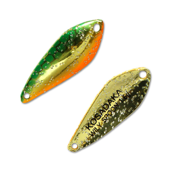 Колеблющаяся блесна Kosadaka Trout Police Wily Spoon 27мм 1.6гр J47
