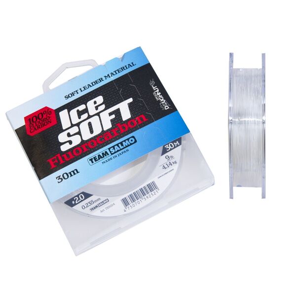 Зимний флюорокарбон Salmo Ice Soft Fluorocarbon 30м 0.23мм 4.14кг прозрачный