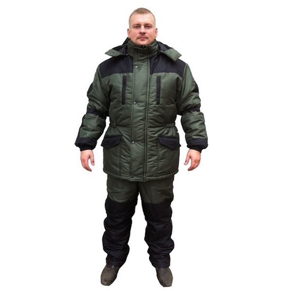 Костюм для зимней рыбалки Тайга Хаки р. 56-58 рост 3-4